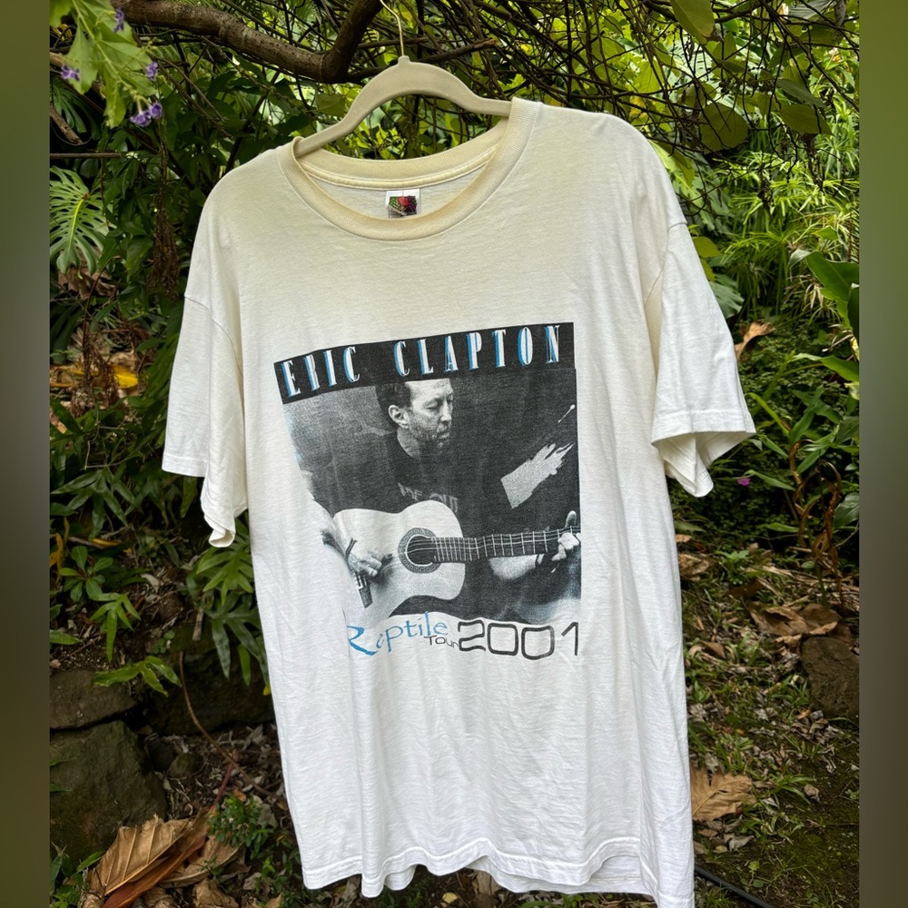 2001 Eric Clapton Tour Tee
